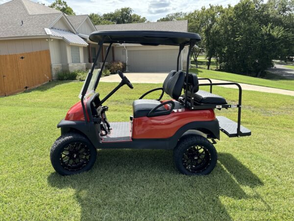 Club Car Precedent, 6" lift, Custom Paint, Custom Wheels and Tires, Rear Seat, 20+ mph! - Image 2