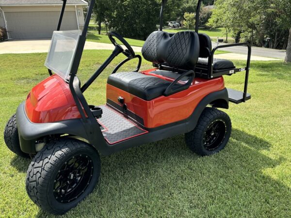 Club Car Precedent, 6" lift, Custom Paint, Custom Wheels and Tires, Rear Seat, 20+ mph! - Image 3